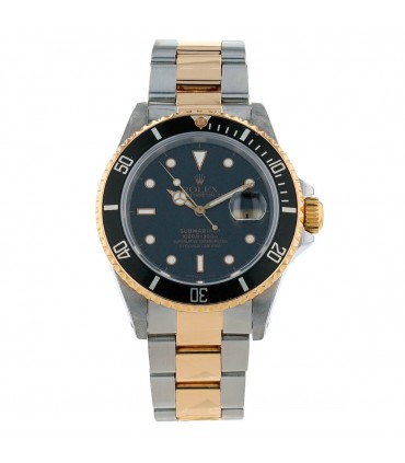 Rolex Submariner Date gold watch Circa 1990