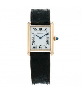 Cartier Tank Louis Cartier gold watch