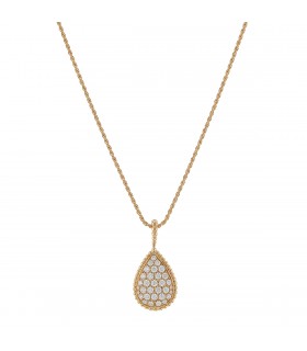Boucheron Serpent Bohème diamonds and 18k gold necklace
