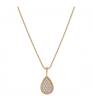 Boucheron Serpent Bohème diamonds and gold necklace