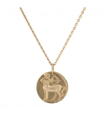 Van Cleef & Arpels Zodiaque gold necklace