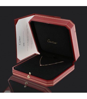 Cartier Cartier d’Amour pink sapphire and gold necklace