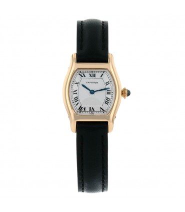 Cartier Tortue gold watch