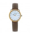 Hermès Arceau gold and stainless steel watch