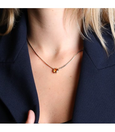 Mellerio Dits Meller citrine and gold necklace