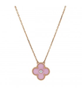 Collier Van Cleef & Arpels Vintage Alhambra Edition Limitée 2015