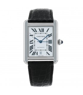 Cartier Tank Must XL stainless steel watch