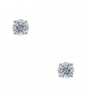 Boucles d’oreilles diamants