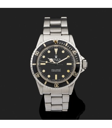 Montre Rolex Oyster Perpetual Submariner 5513 Meters First