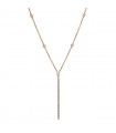 Messika Gatsby diamonds and gold necklace