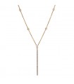 Messika Gatsby diamonds and gold necklace