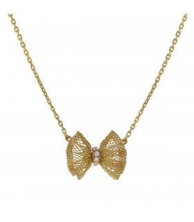 Van Cleef & Arpels diamonds and gold necklace