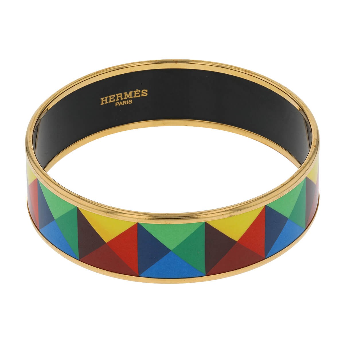 Hermès Pre-Owned 2000s Enamel Bangle Bracelet - Farfetch