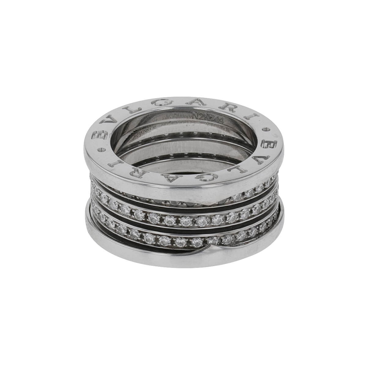 Bulgari B.Zero 1 diamonds and gold ring