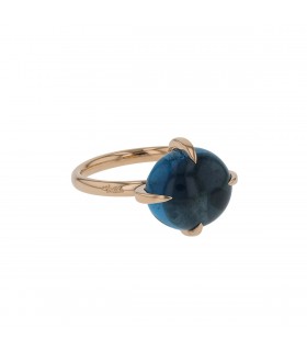 Pomellato Veleno topaze and gold ring