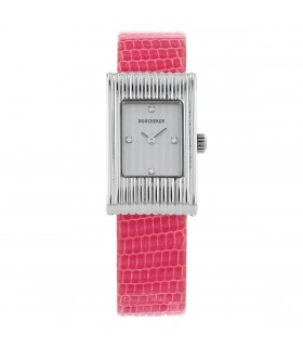 Boucheron Reflet diamonds and stainless steel watch