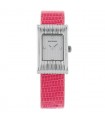 Boucheron Reflet diamonds and stainless steel watch