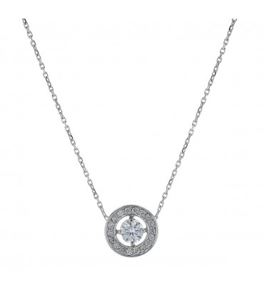 Collier or et diamants