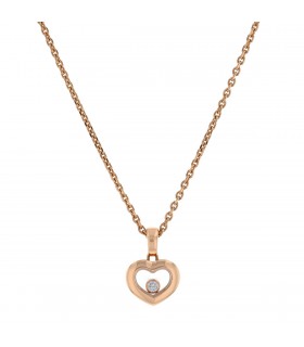 Chopard Happy Diamonds gold and diamond necklace