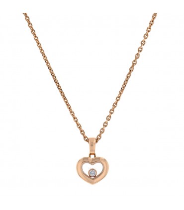 Chopard Happy Diamonds gold and diamond necklace