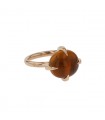 Pomellato Veleno citrine and gold ring