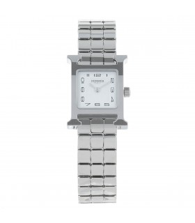 Hermès Heure H stainless steel watch