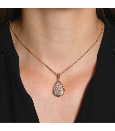 Boucheron Serpent Bohème diamonds and gold necklace