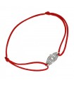 Dinh Van Menottes R8 diamonds and gold bracelet