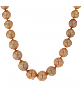 Collier Perles Gold