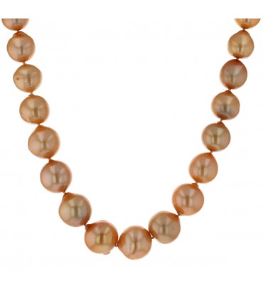Collier Perles Gold