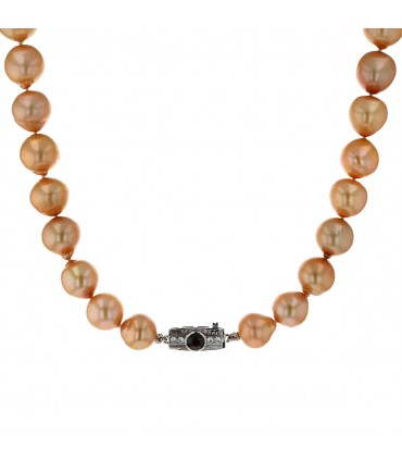 Collier Perles Gold