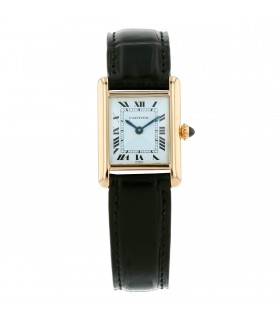 Cartier Tank Louis Cartier gold watch
