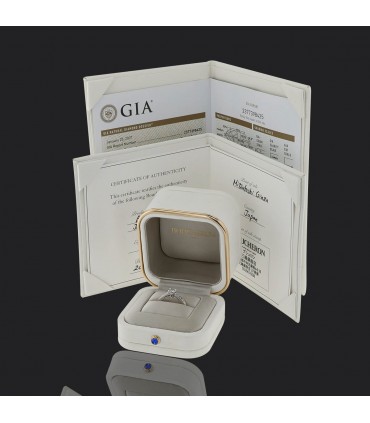Bague Boucheron Beloved - Certificat GIA 0,30 ct D VS1