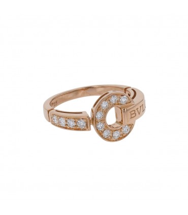 Bulgari Bulgari diamonds and gold ring