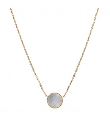 Dior Rose des Vents mother-of-pearl, diamond and gold necklace