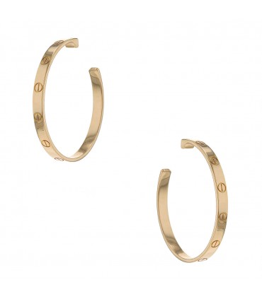 Cartier Love gold earrings