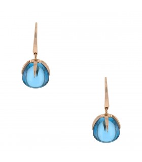 Pomellato Veleno topaze and gold earrings