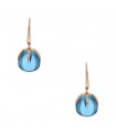 Pomellato Veleno topaze and gold earrings