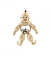 Chopard Happy Clown rubies, sapphires, emerald, diamonds and gold pendant