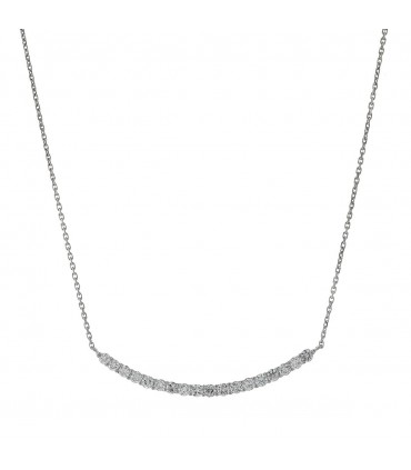 Diamonds and gold necklace