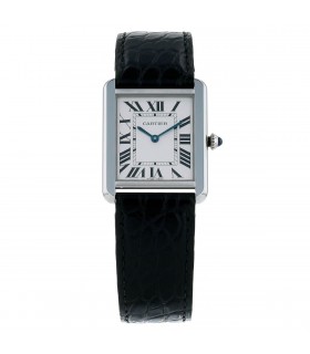 Cartier Tank Solo stainless steel watch