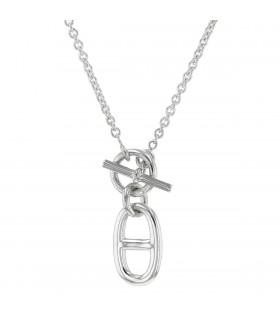 Hermès Chaîne d’Ancre silver necklace