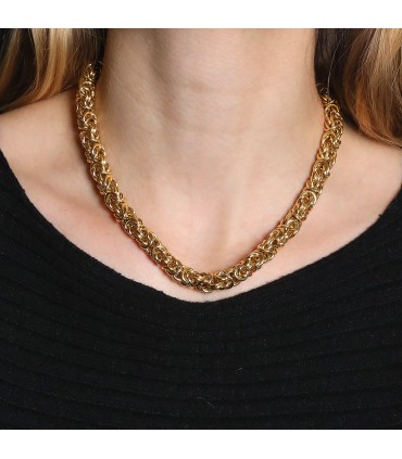 Gold necklace