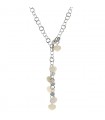 Nanis mother-of-pearl, diamonds and gold necklace