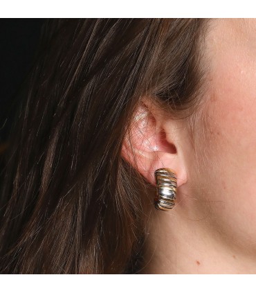 Boucles d’oreilles Bulgari Tubogas