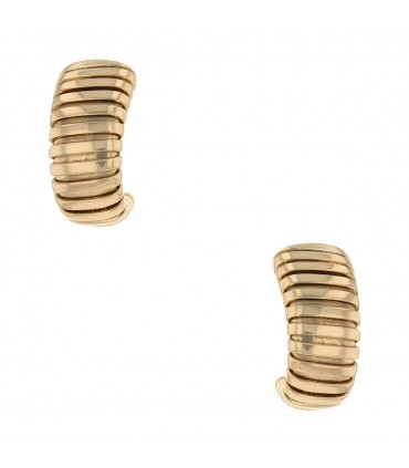 Bulgari Tubogas gold earrings