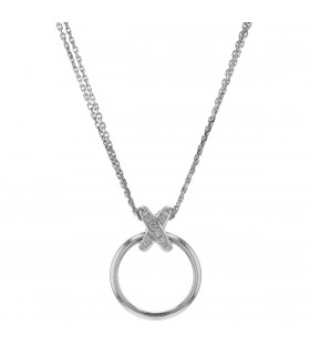 Chaumet Liens diamonds and gold necklace