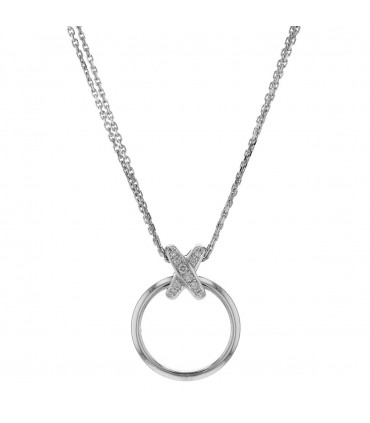 Chaumet Liens diamonds and gold necklace