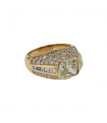 Tiffany & Co. diamonds and 18k gold ring