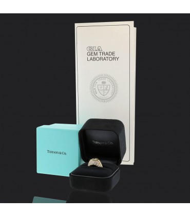 Tiffany & Co. diamonds and 18k gold ring